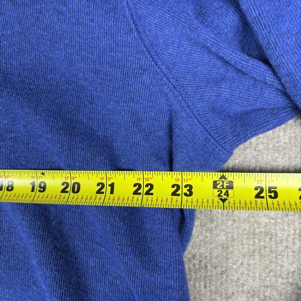Polo Ralph Lauren Estate Rib 1/4 Zip Sweater Blue Men's Large Cotton